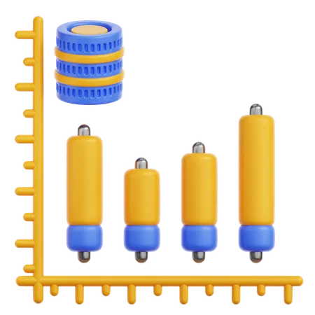 Graph  3D Icon