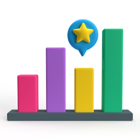 Graph  3D Icon