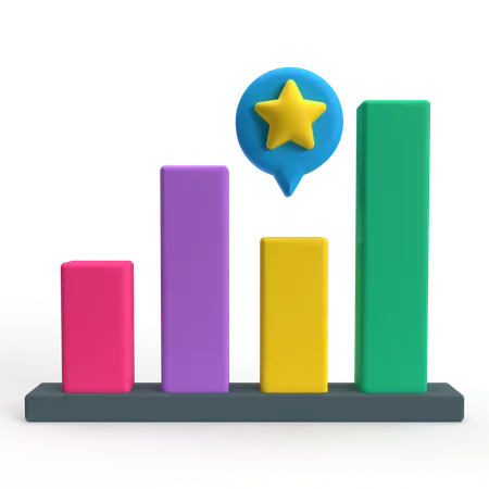 Graph  3D Icon
