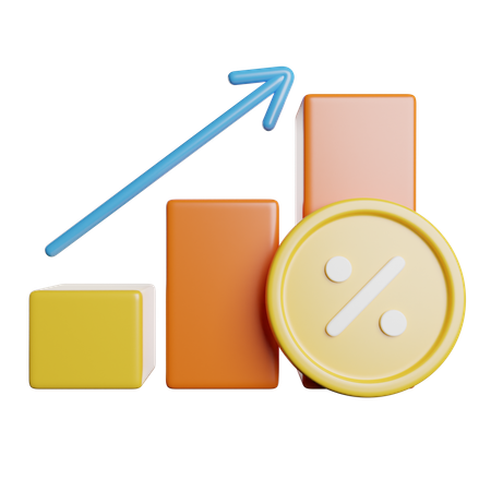 Graph  3D Icon