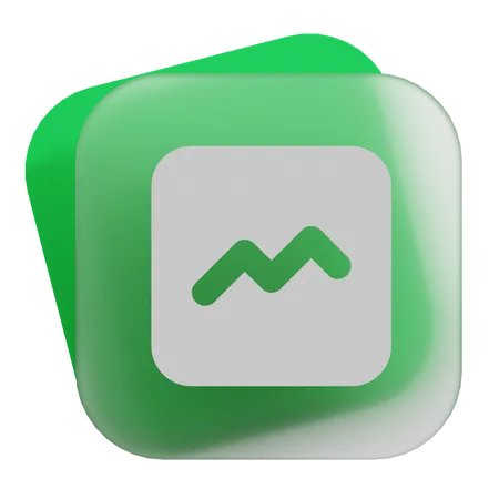 Graph  3D Icon