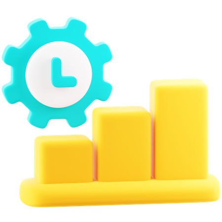 Graph  3D Icon