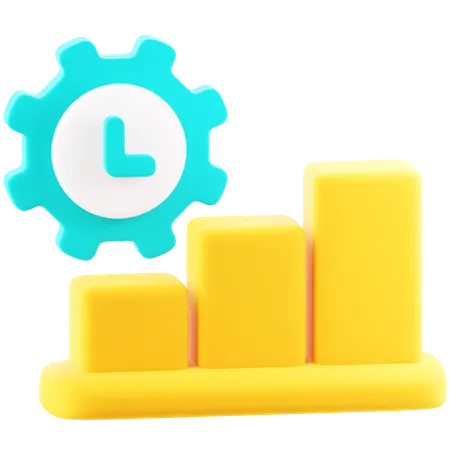 Graph  3D Icon
