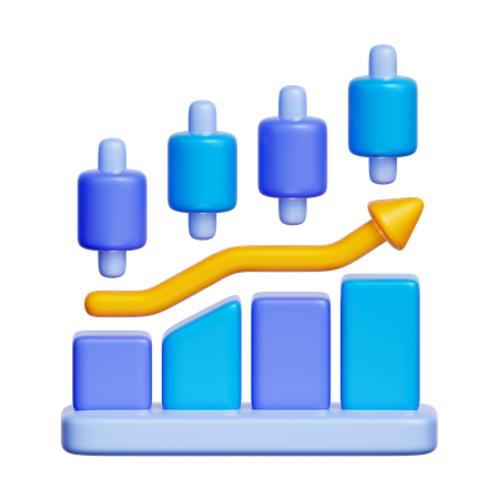 Graph  3D Icon