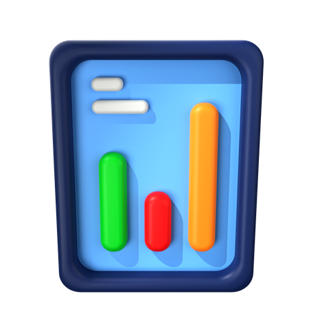 Graph  3D Icon