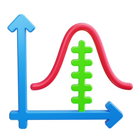 Graph  3D Icon