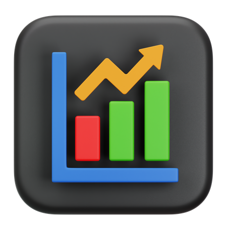 Diagramm  3D Icon