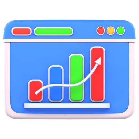 Diagramm  3D Icon