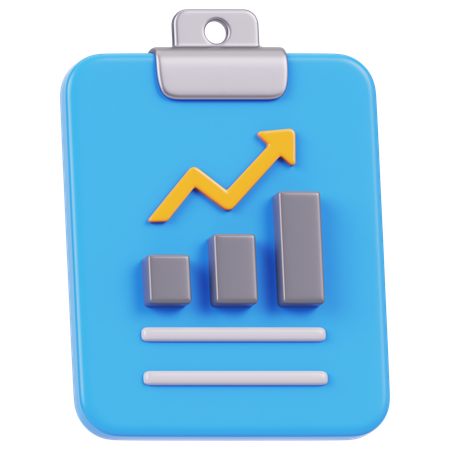 Graph Report  3D Icon