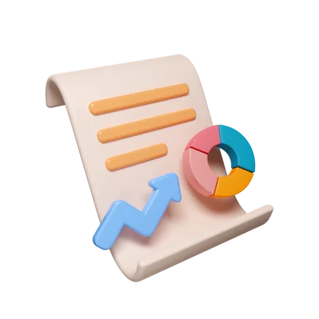 Graph Report  3D Icon