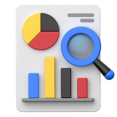 Graph Report  3D Icon