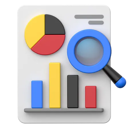 Graph Report  3D Icon