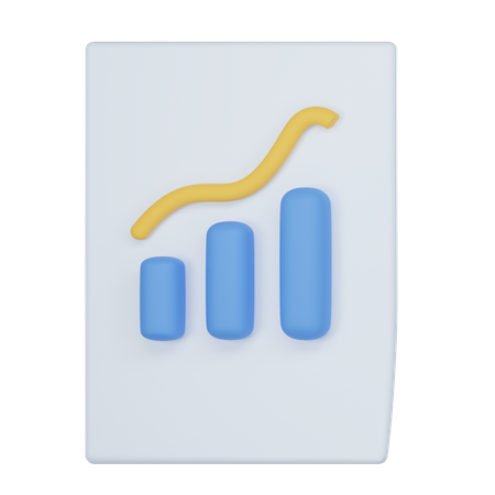 Graph Report  3D Icon