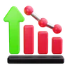 Graph With Rising Arrow