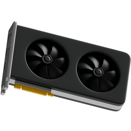 Graphic Card  3D Icon