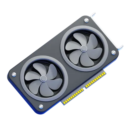Graphic Card  3D Icon