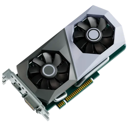 Graphic Card  3D Icon