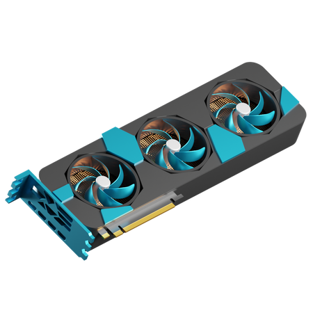Graphic Card 3D Icon