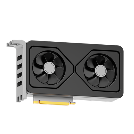 Graphic Cards  3D Icon