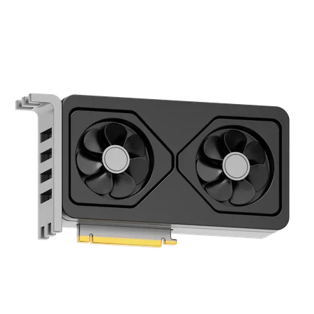 Graphic Cards  3D Icon