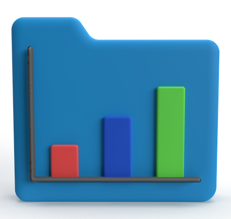 Graphic Chart  3D Icon