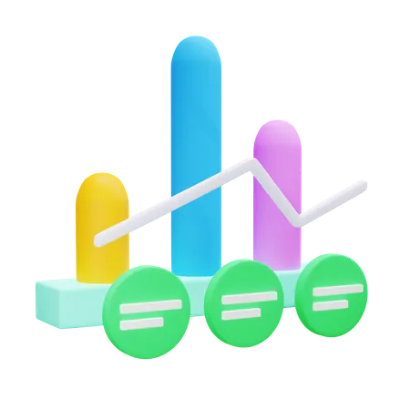Graphic Chart Feedback Data 3D Icon