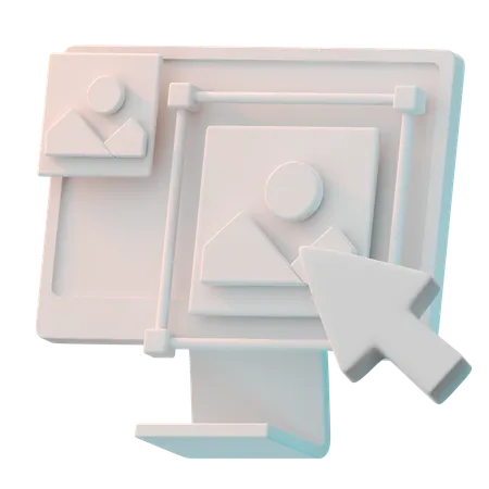 Graphic Design  3D Icon