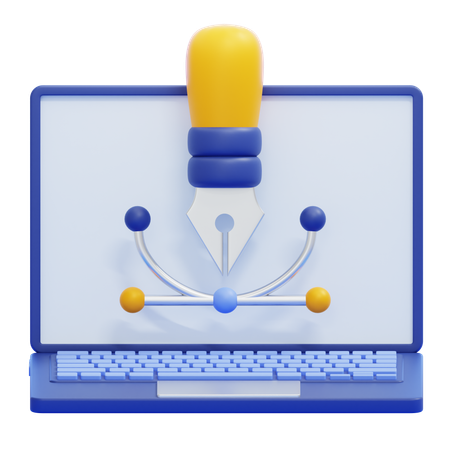 Graphic Design  3D Icon