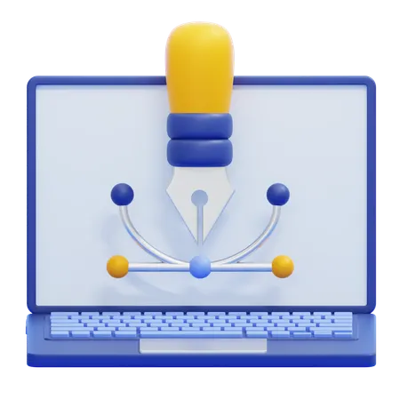Graphic Design  3D Icon