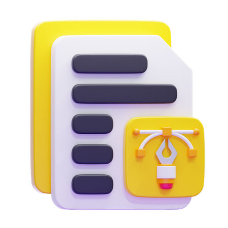 Graphic file  3D Icon