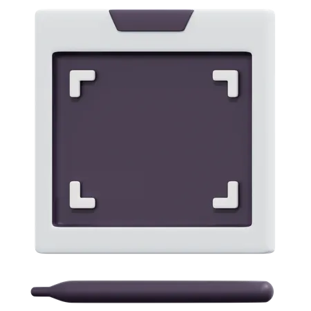 Graphic Tablet  3D Icon