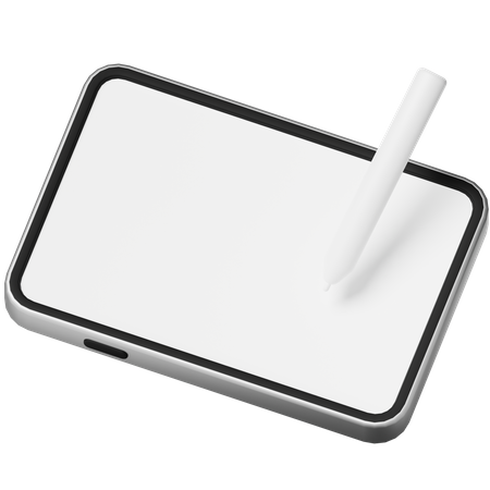 Graphic Tablet  3D Icon