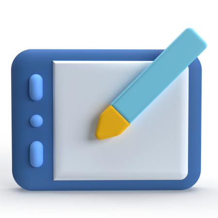 Graphic Tablet  3D Icon