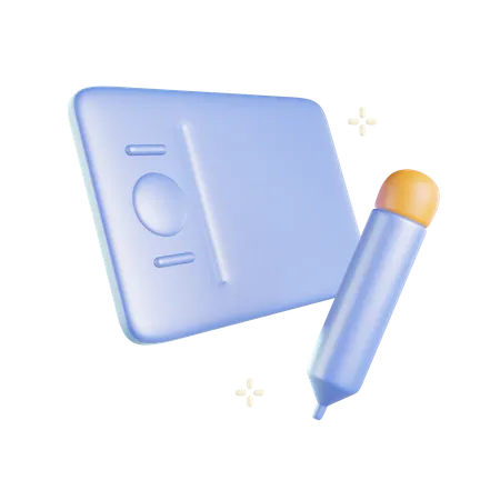 Graphic Tablet  3D Icon