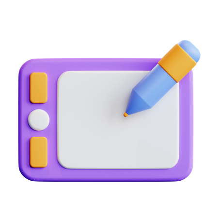 Graphic Tablet  3D Icon