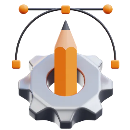 Graphic Tool  3D Icon