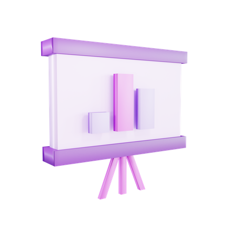 Graphical Presentation  3D Icon