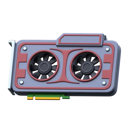 Graphics Card  3D Icon