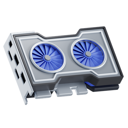 Graphics card  3D Icon