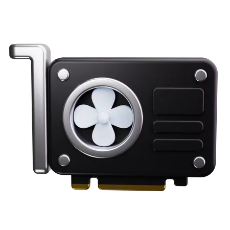 Graphics Card  3D Icon