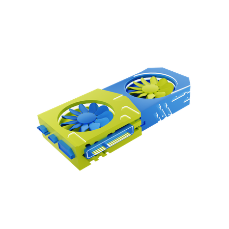 Graphics Card  3D Icon