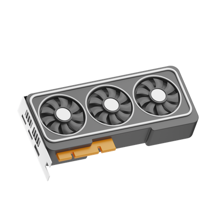 Graphics Card  3D Icon