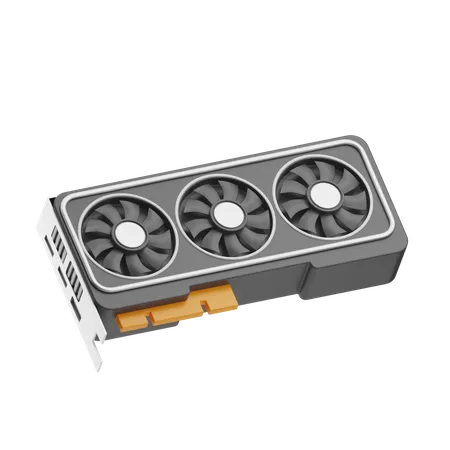 Graphics Card  3D Icon