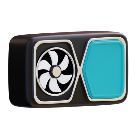Graphics Card  3D Icon