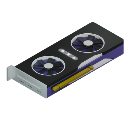 Graphics Card Fans  3D Icon