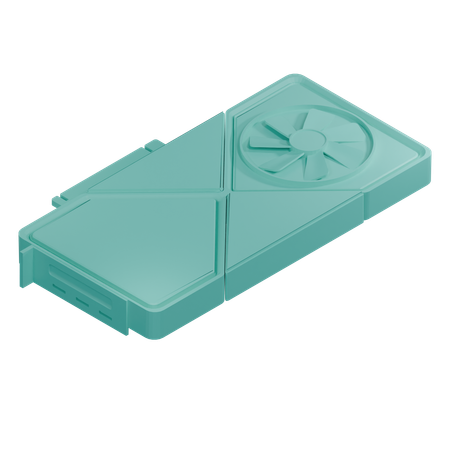 グラフィックカード シングルファン  3D Icon