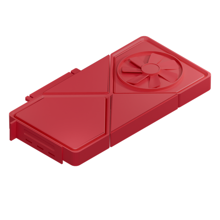 グラフィックカード シングルファン  3D Icon