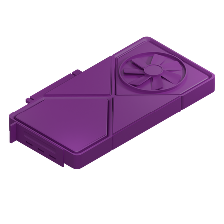 グラフィックカード シングルファン  3D Icon