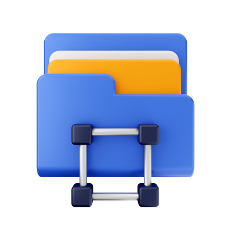 Graphics Folder  3D Icon