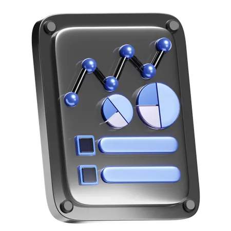 Graphique  3D Icon